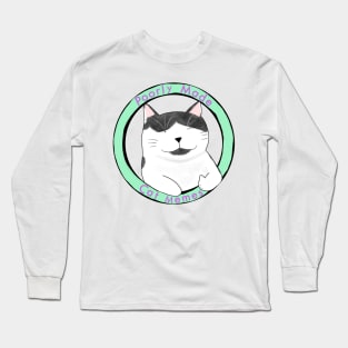 Rambo from Poorly Made Cat Memes Long Sleeve T-Shirt